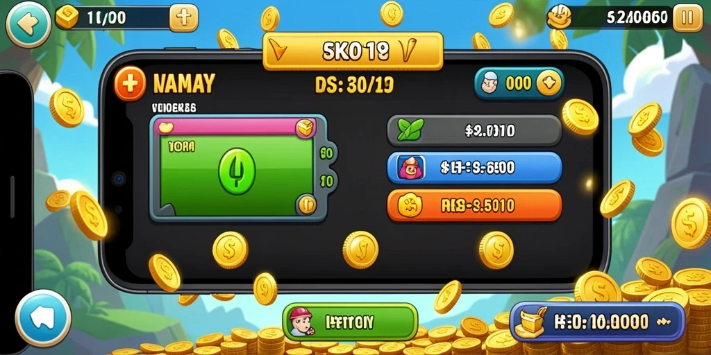 luckydf - Contoh misi yang dapat diselesaikan dalam game.